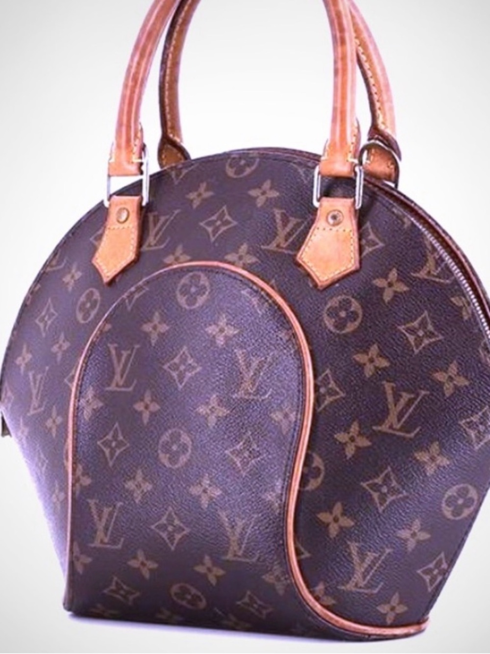 Very Rare Authentic Vintage Louis Vuitton Ellipse PM Monogram Canvas Bag |